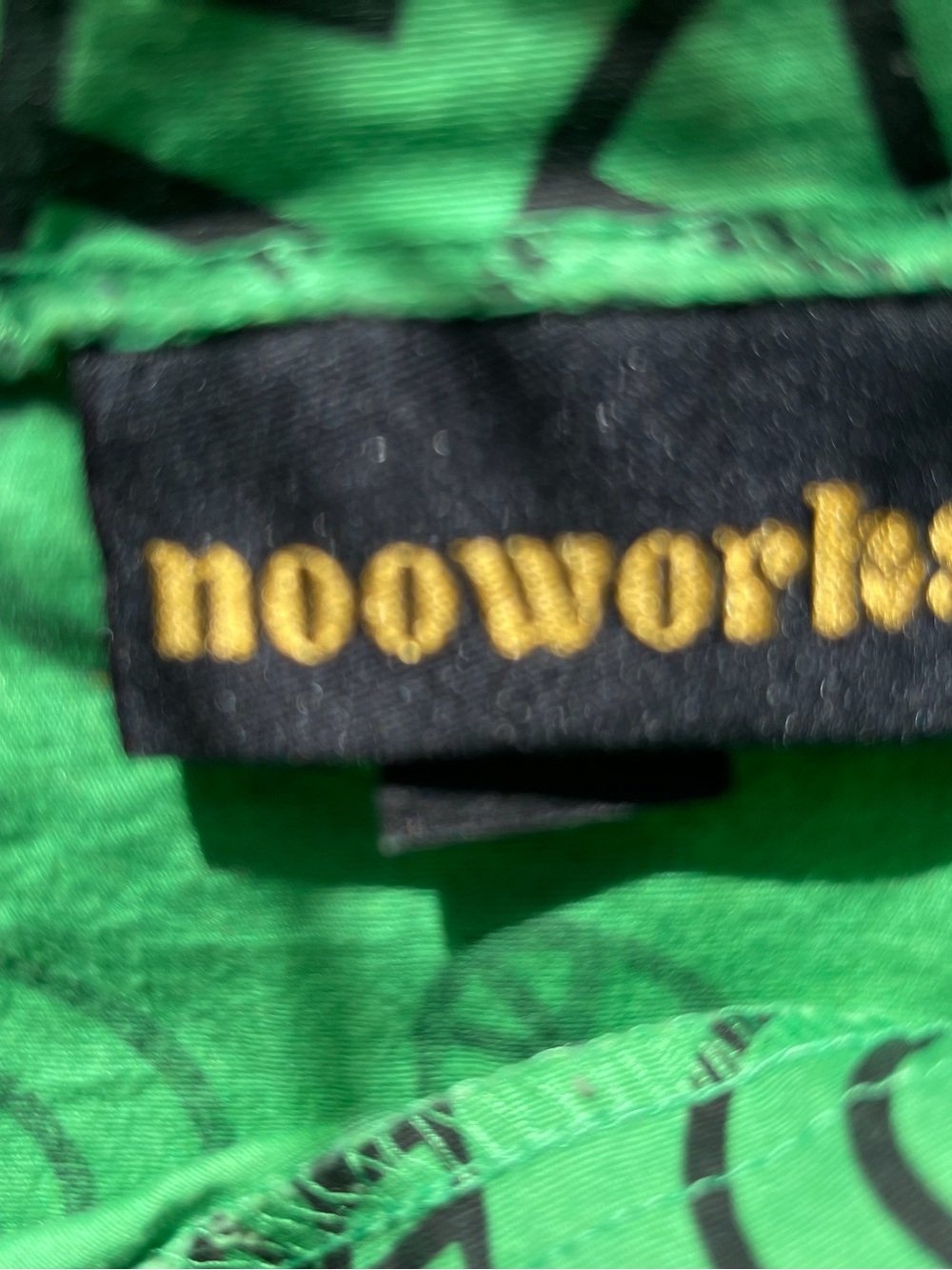 RARE Nooworks Green Flash Jumpsuit - Picture 2 of 2